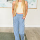 Race to Relax Cargo Pants in Chambray