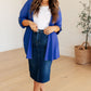 Lizzy Cardigan in Royal Blue