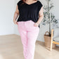 Ruched Cap Sleeve Top in Black