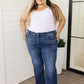 Ruth High Rise Release Hem Straight Jeans