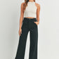 PREORDER: Patch Pocket Wide Leg Jeans in Four Colors