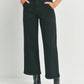 PREORDER: Patch Pocket Wide Leg Jeans in Four Colors