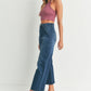 PREORDER: Patch Pocket Wide Leg Jeans in Four Colors