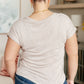 Selfishly Mine T-Shirt in Taupe