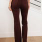 Judy Blue High Rise Tummy Control Flare Jeans in Espresso