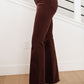 Judy Blue High Rise Tummy Control Flare Jeans in Espresso