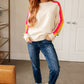Songs About Rainbows Striped Sweater