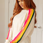 Songs About Rainbows Striped Sweater