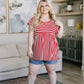 Judy Blue Pull On Elastic Waistband Denim Shorts