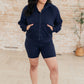 Sun or Shade Zip Up Jacket in Navy