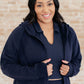 Sun or Shade Zip Up Jacket in Navy