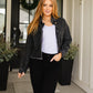 TTYL Jacket In Black Denim