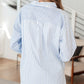 This or That Striped Button Down