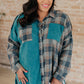 Tied for Time Thermal Plaid Button Up