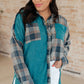 Tied for Time Thermal Plaid Button Up