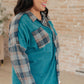 Tied for Time Thermal Plaid Button Up