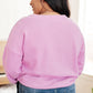 Totally Verified Long Sleeve V-Neck Top