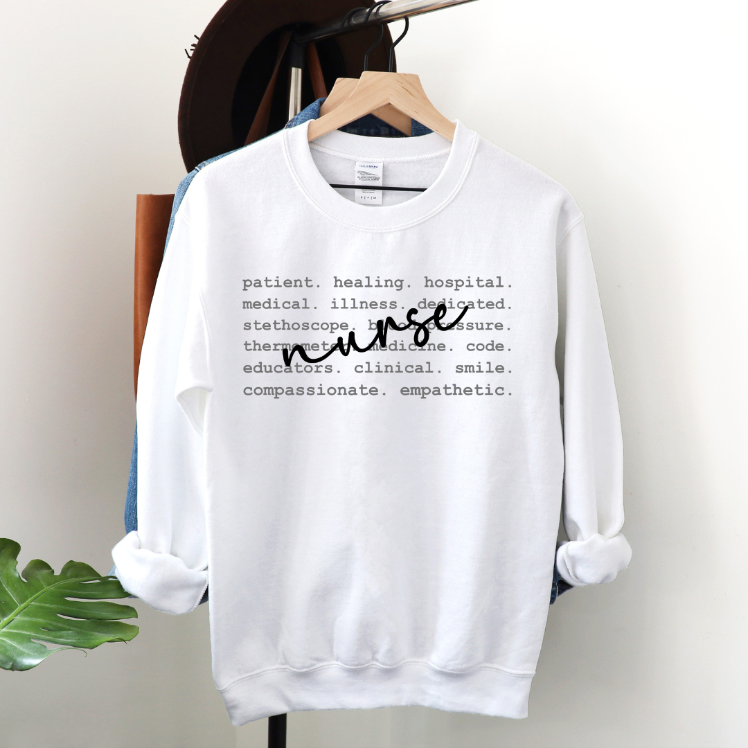 Nurse Words Sweatshirt