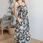 Up From the Ashes Floral Maxi Dress