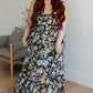 Up From the Ashes Floral Maxi Dress