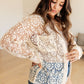 Vintage Lace Lace Button Up