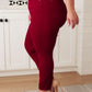 Judy Blue High Rise Tummy Control Skinny Jeans in Scarlet