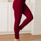Judy Blue High Rise Tummy Control Skinny Jeans in Scarlet