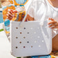 PREORDER: Waterproof Tote Bag in White