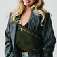 Suede Westlyn Woven Bum Bag - NEW COLORS!: Suede Chocolate
