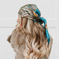 Milan Hair Scarf: Teal