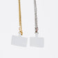 Phoenix Metal Phone Chain Strap: Gold