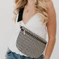 Westlyn Woven Bum Bag Wholesale - NEW COLOR ADDED!: Checkered Coffee