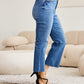 RFM Tummy Control High Waist Cropped Boot Cut Jeans