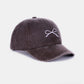 Bow Embroidered Washed Ballcap