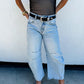 PREORDER: Bex Light Wash Barrel Jeans