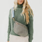 Westlyn Woven Bum Bag *NEW COLORS ADDED*: Checkered Emerald