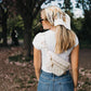 Milan Hair Scarf: Teal