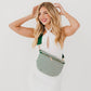 Westlyn Woven Bum Bag *NEW COLORS ADDED*: Checkered Emerald