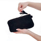 Rome Raffia Clutch Card Wallet Wristlet: Tan