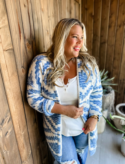 PREORDER: AVERY AZTEC CLOUD CARDIGAN (SHIPS MID-LATE SEPTEMBER)