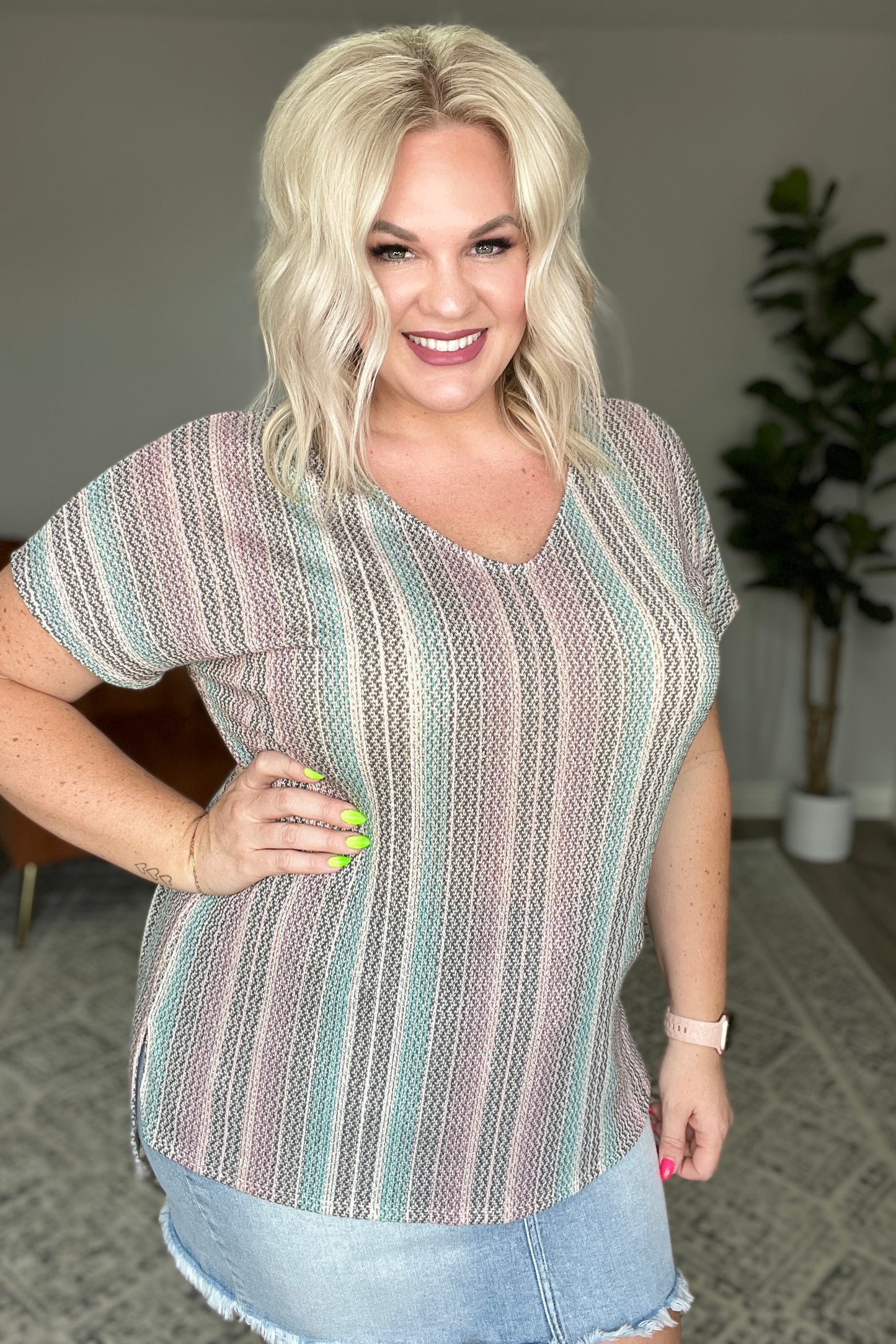 Let’s Cruise Striped Top