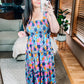 Along The Way Floral Maxi