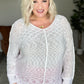 Relax With Me Knit Top in White