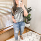 Stars and Stripes Graphic T-Shirt