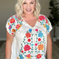 Rose Garden Embroidered Blouse