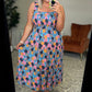 Along The Way Floral Maxi