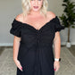 It's Cocktail Hour Ruffle Detail Dress