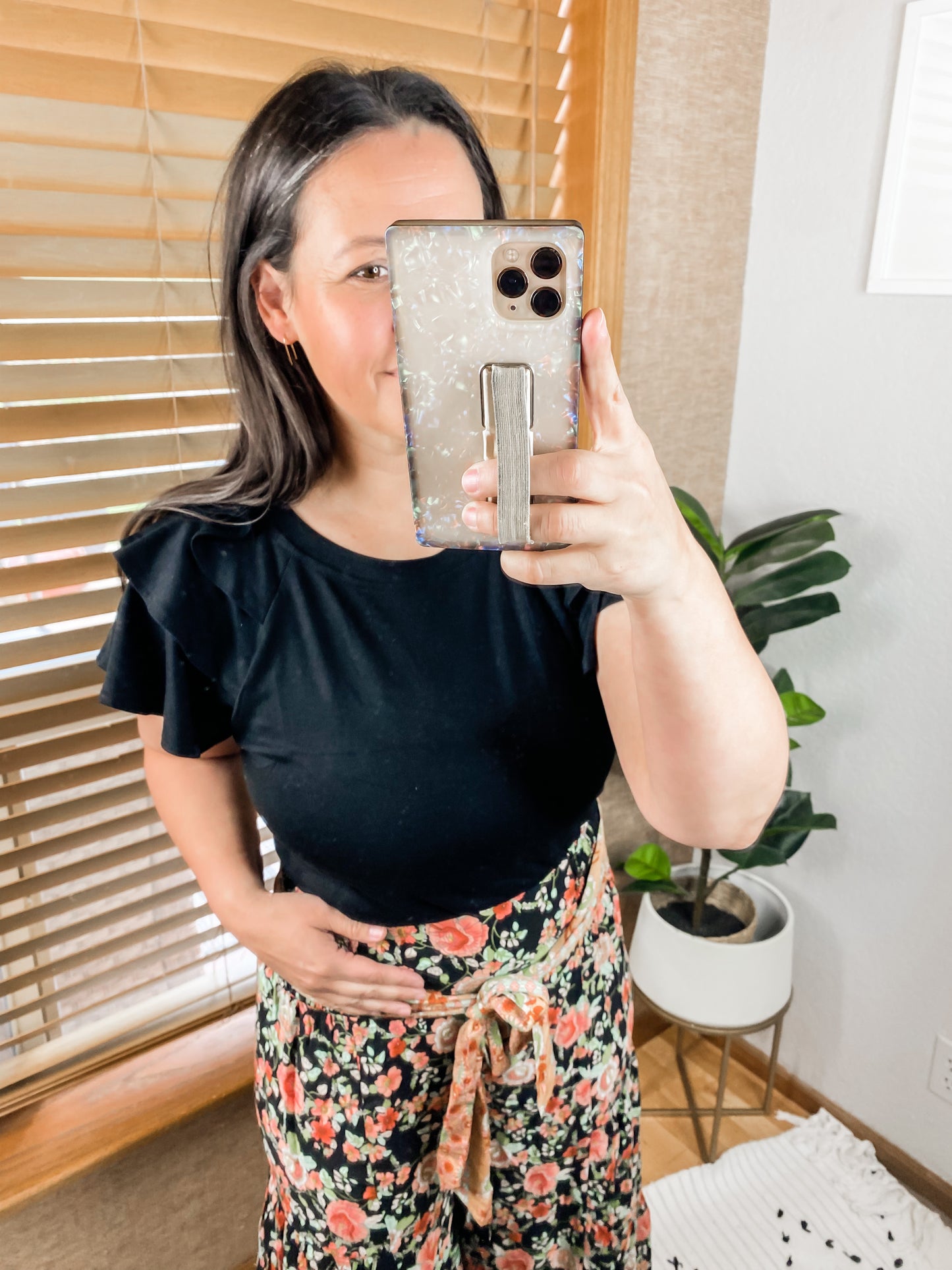 Come Fly With Me Flutter Sleeve Top