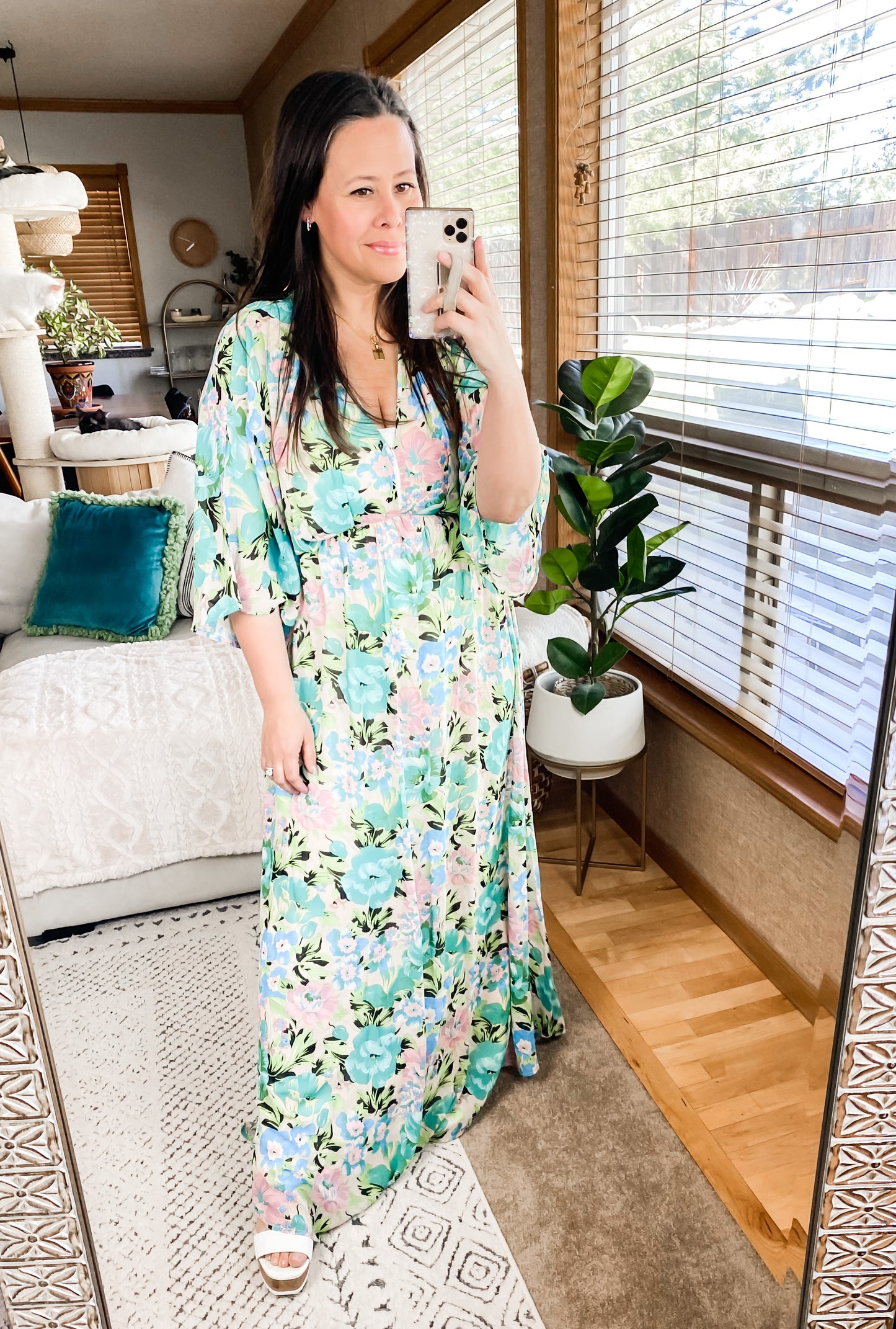 Donna Floral Maxi Dress
