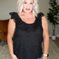 Parisian Stroll Lace Blouse in Black